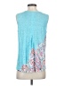 J.Jill 100% Linen Blue Sleeveless Top Size S - photo 2