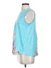 J.Jill 100% Linen Blue Sleeveless Top Size S - photo 5