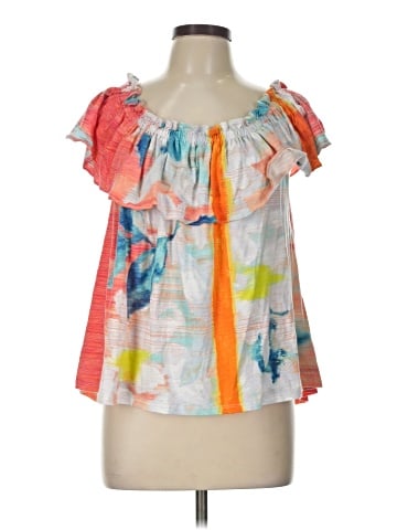 Meadow Rue Short Sleeve Blouse (view 1)