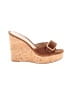 Veronica Beard Brown Wedges Size 10 1/2 - photo 1