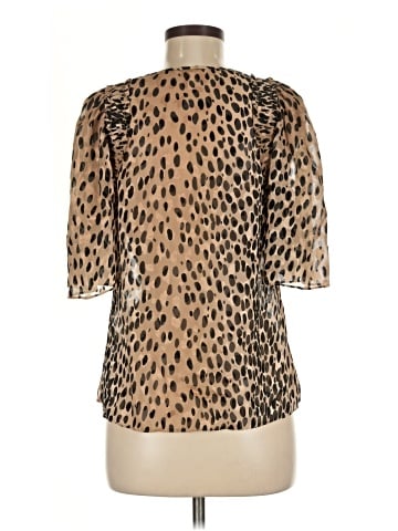 Rebecca Taylor 3/4 Sleeve Silk Top (view 2)