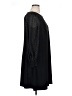 MSK Solid Black Casual Dress Size 1X - photo 4