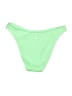 No Boundaries Solid Green Swimsuit Bottoms Size S - photo 2