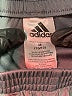 Adidas 100% Polyester Solid Gray Athletic Shorts Size 10 - photo 3