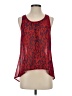 Annabelle 100% Polyester Red Sleeveless Blouse Size S - photo 1