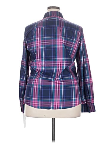 Foxcroft Long Sleeve Button-Down Shirt (view 2)