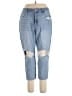 American Eagle Outfitters Color Block Blue Jeans Size 14 - photo 1