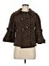 Karlie Tweed Brown Coat Size M - photo 1