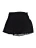 Zara 100% Polyester Solid Black Casual Skirt Size S - photo 2