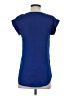 Express 100% Polyester Blue Short Sleeve Top Size XS - photo 2