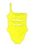 Aerie Solid Yellow One Piece Swimsuit Size M - photo 2