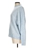 Ichi Solid Blue Turtleneck Sweater Size L - photo 5