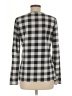 Talbots Checkered-gingham Black Pullover Sweater Size M - photo 2