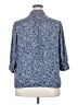 CeCe 100% Polyester Paisley Blue 3/4 Sleeve Blouse Size XXL - photo 2