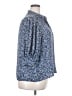 CeCe 100% Polyester Paisley Blue 3/4 Sleeve Blouse Size XXL - photo 4