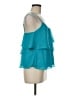 Sofia by Sofia Vergara 100% Polyester Teal Sleeveless Blouse Size M - photo 4