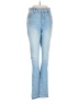 Express Hearts Blue Jeans Size 6 - photo 1
