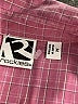 Rockies Plaid Pink Long Sleeve Button-Down Shirt Size M - photo 7