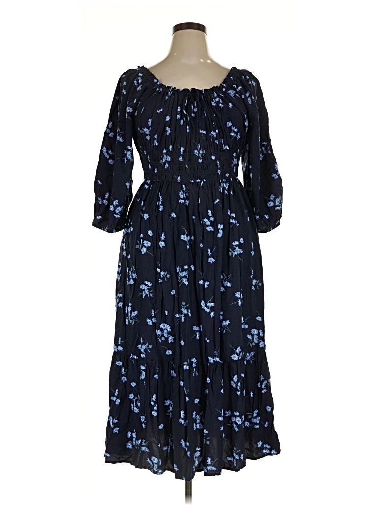 Pre-owned Gap Casual Dress In Blue