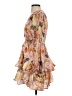 Beulah Style 100% Polyester Paisley Orange Cocktail Dress Size S - photo 5
