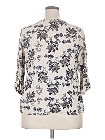 Fun2Fun 3/4 Sleeve Blouse (view 2)