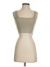 Glassons 100% Nylon Tan Sleeveless Top Size S - photo 1