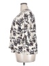 Fun2Fun 100% Rayon Floral Ivory 3/4 Sleeve Blouse Size 2XL - photo 5