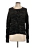 John & Jenn Animal Print Black Pullover Sweater Size L - photo 1