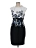 Connected Apparel Blue Cocktail Dress Size 4 (petite) - photo 1