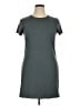 Athleta Solid Gray Casual Dress Size XL - photo 1