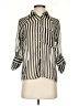 Wet Seal 100% Polyester Stripes Ivory 3/4 Sleeve Blouse Size XS - photo 1