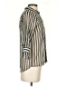 Wet Seal 100% Polyester Stripes Ivory 3/4 Sleeve Blouse Size XS - photo 4