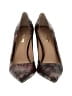 BCBGeneration Animal Print Burgundy Heels Size 11 - photo 2