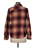 Natural Reflections Plaid Brown Long Sleeve Button-Down Shirt Size M - photo 2
