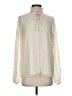 Yumi Kim 100% Polyester Polka Dots Ivory Long Sleeve Blouse Size S - photo 1