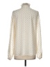 Yumi Kim 100% Polyester Polka Dots Ivory Long Sleeve Blouse Size S - photo 2