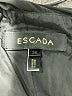 Escada 100% Polyester Solid Black Cocktail Dress Size EU 36 / US 6 - photo 7