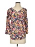Joules Floral Pink 3/4 Sleeve Blouse Size 4 - photo 1
