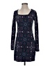 Mudd Paisley Blue Casual Dress Size S - photo 1