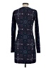 Mudd Paisley Blue Casual Dress Size S - photo 2
