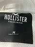 Hollister 100% Polyester White Windbreaker Size M - photo 6