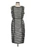 Liz Claiborne Tweed Gray Cocktail Dress Size 10 - photo 1