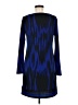 MICHAEL Michael Kors Graphic Blue Casual Dress Size M - photo 2