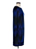 MICHAEL Michael Kors Graphic Blue Casual Dress Size M - photo 4