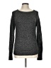 Chaps Metallic Gray Pullover Sweater Size L - photo 1