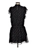 1.State 100% Polyester Hearts Black Cocktail Dress Size M - photo 2