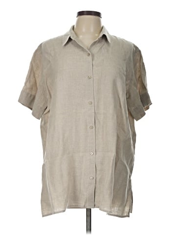 Eileen Fisher Short Sleeve Blouse (view 1)