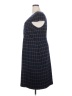 ModCloth Plaid Blue Casual Dress Size 2X - photo 5