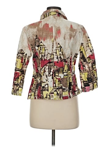 Christopher & Banks 3/4 Sleeve Blouse (view 2)