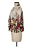 Christopher & Banks Print Ivory 3/4 Sleeve Blouse Size M - photo 5